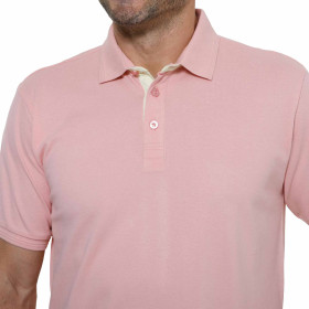 Polo maille piquée