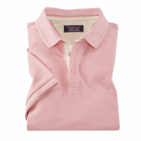 Polo maille piquée