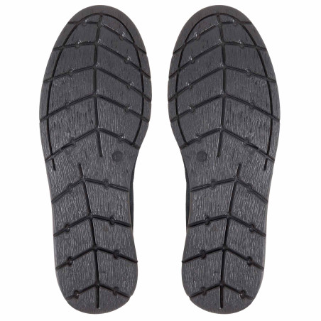 Mocassins bateau cuir et Nubuck