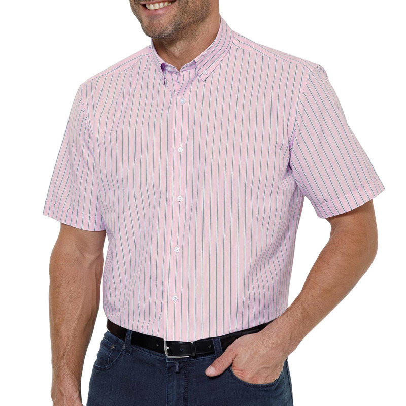 Chemisette rayée élégance