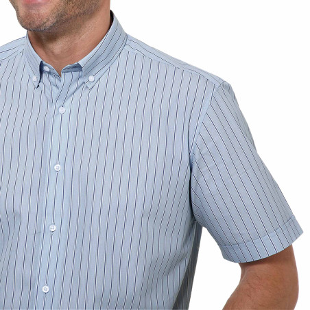 Chemisette rayée élégance