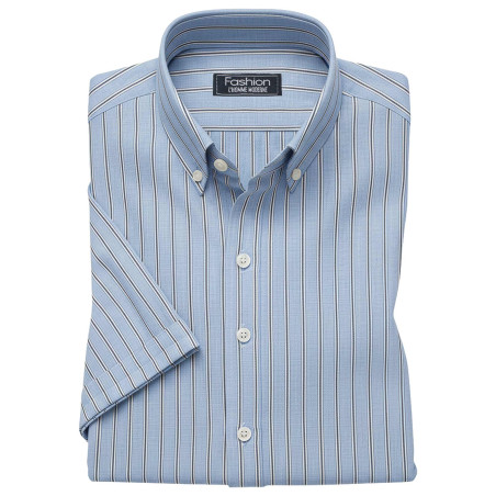 Chemisette rayée élégance