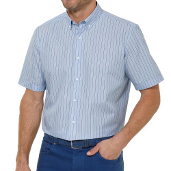 Chemisette rayée élégance - les 2