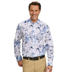 Chemise Manosque, Encolure : 39/40, Couleur : Bleu azur, par l’Homme Moderne.