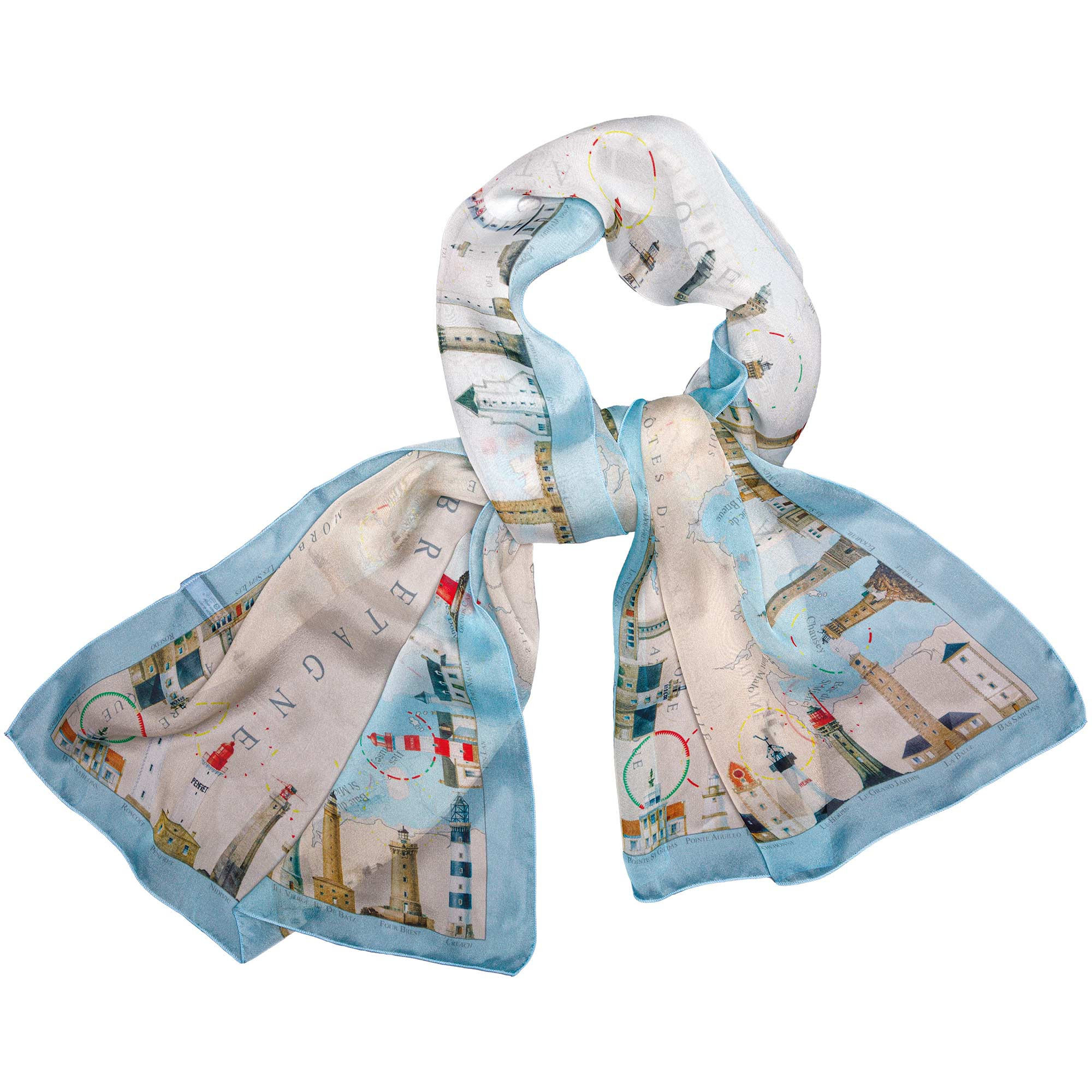 L’étole en soie douce Bretagne