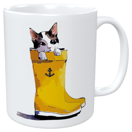 Les deux mugs chien et chat