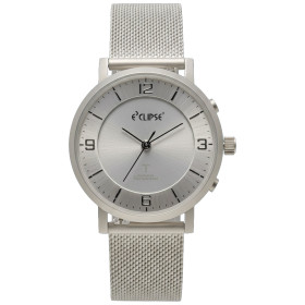 Montre solaire acier, par l’Homme Moderne.