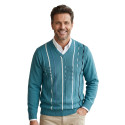 Pull jaquard Acqua