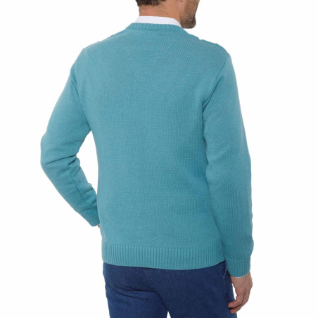 Pull jaquard Acqua