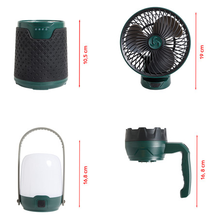 Lampe-ventilateur Power-3