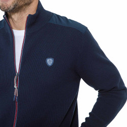 Gilet zippé Navy-Club