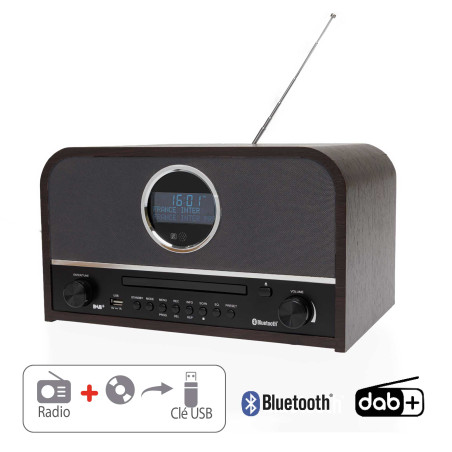 Radio DAB connectée & CD