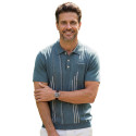 Polo tricot jacquard