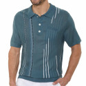 Polo tricot jacquard