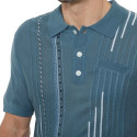 Polo tricot jacquard