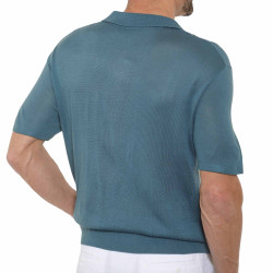 Polo tricot jacquard