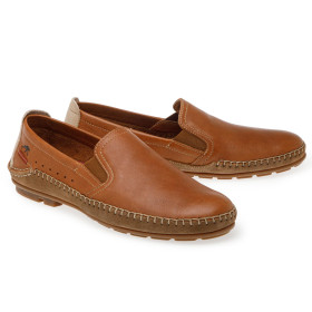 Mocassins DYNERGY Fluchos, Pointure : 40, Couleur : Camel, par l’Homme Moderne.
