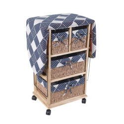 Commode de repassage pliante