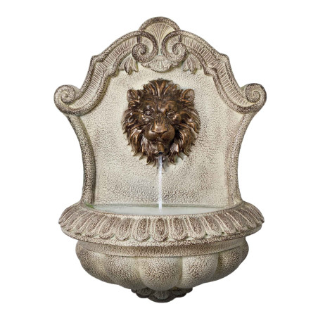 Fontaine au lion solaire