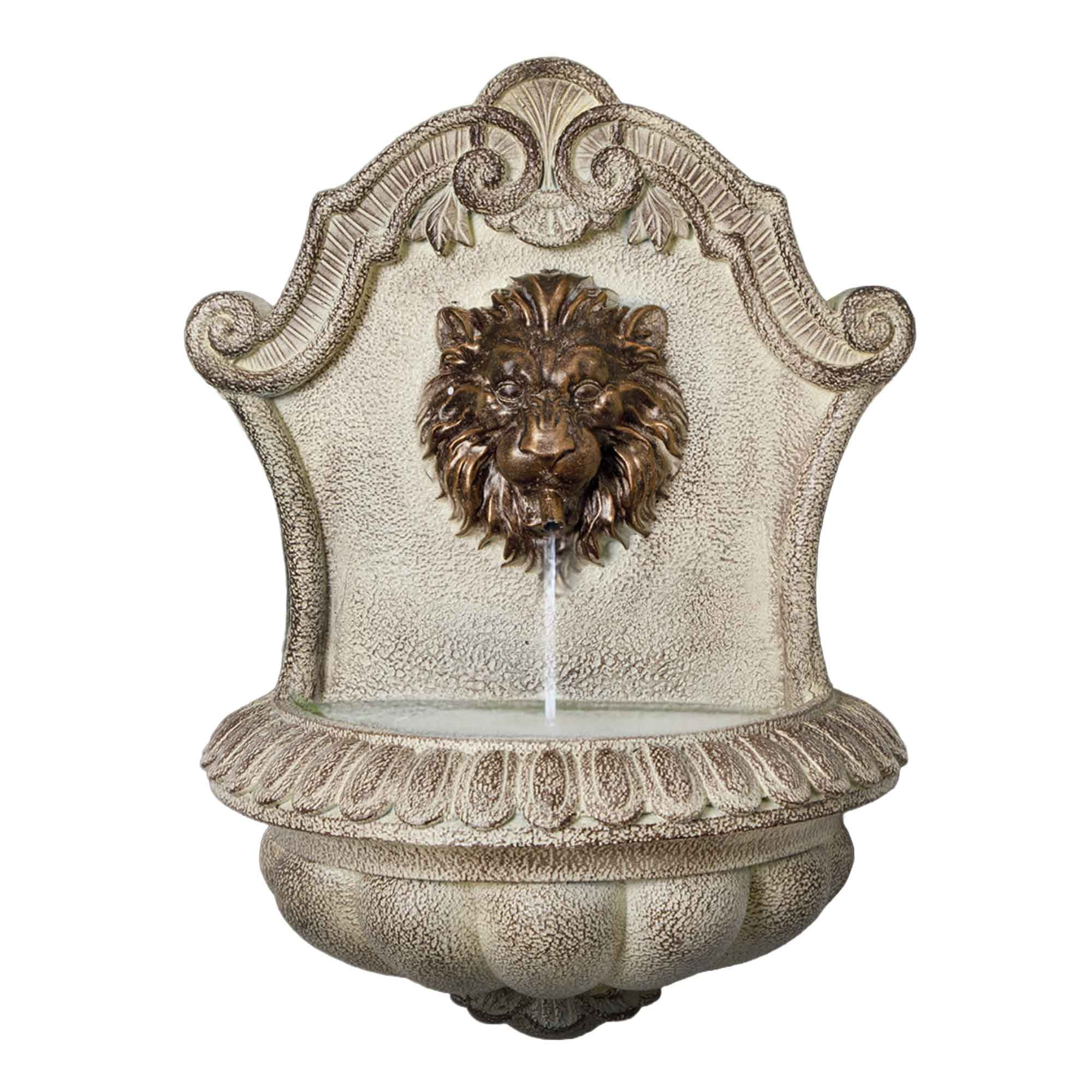 Fontaine au lion solaire