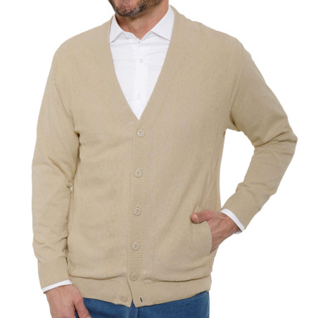 Gilet jacquard d’été