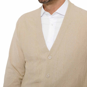 Gilet jacquard d’été