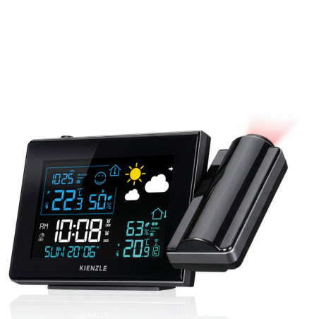 Station météo projection