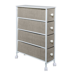 Meuble étroit 4 tiroirs