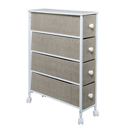 Meuble étroit 4 tiroirs