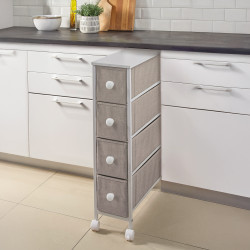 Meuble étroit 4 tiroirs