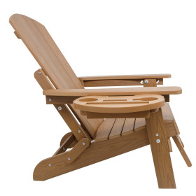 Fauteuil de jardin Adirondack pliant