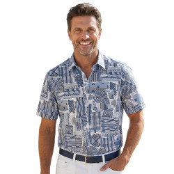 Chemisette Bleu Arty