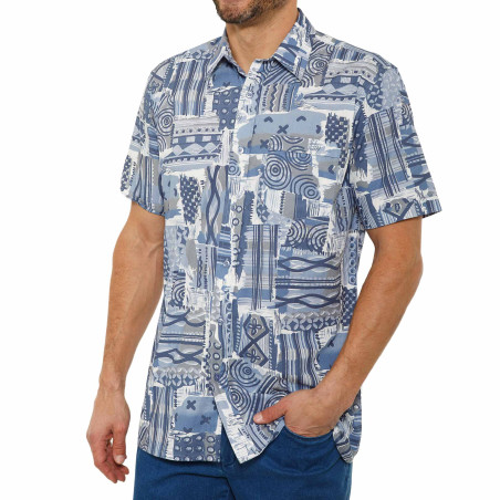 Chemisette Bleu Arty