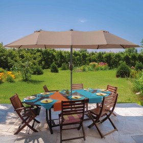 Parasol ovale XXL