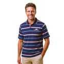 Polo coton rayé
