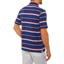 Polo coton rayé