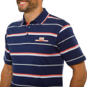 Polo coton rayé