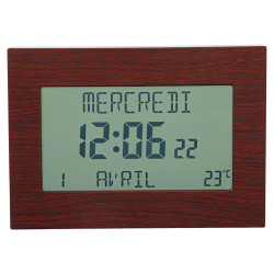 Horloge-calendrier radiopilotée