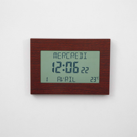 Horloge-calendrier radiopilotée