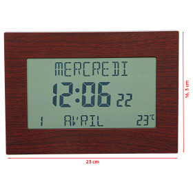 Horloge-calendrier radiopilotée
