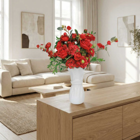 Bouquet éternel rouge passion
