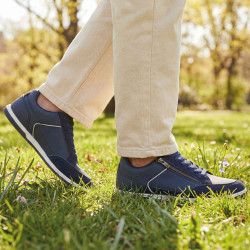 Baskets zippées confort