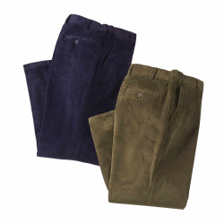 Pantalon velours - les 2
