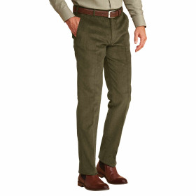 Pantalon velours, Taille : 42, Couleur : Kaki, par l’Homme Moderne.