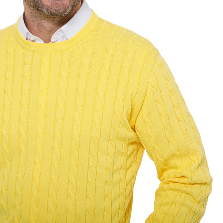 Pull torsades Maglia