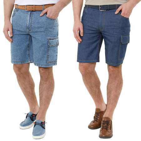 Bermudas battle denim - les 2