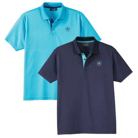 Polos maille climatisée - les 2