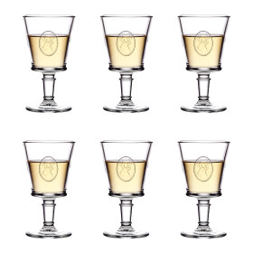 Les 6 verres à vin Grand Cerf