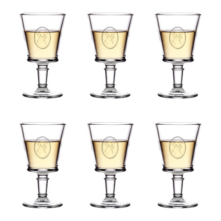 Les 6 verres à vin Grand Cerf