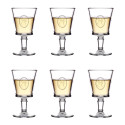 Les 6 verres à eau + les 6 verres à vin Grand Cerf